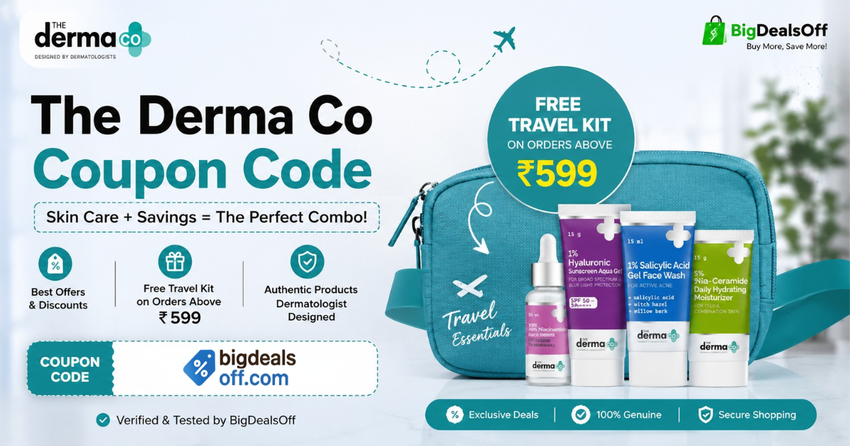 The Derma Co Coupon Code and Latest Skincare Offers